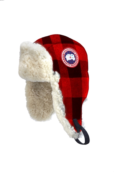 canada goose shearling hat