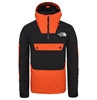 Bilde av THE NORTH FACE Silvani Anorak (M) Papaya Orange/TNF Black.