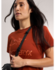 Bilde av ARCTERYX Arc`Word Cotton T-Shirt Ss(W) Sequoila/Solaris