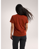 Bilde av ARCTERYX Arc`Word Cotton T-Shirt Ss(W) Sequoila/Solaris