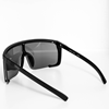 Bilde av TROPICAL VIBES Oversized Retro Shades Matte Black/Shiny Silver Mirror