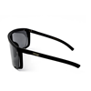 Bilde av TROPICAL VIBES Oversized Retro Shades Matte Black/Dark Smoke