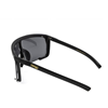 Bilde av TROPICAL VIBES Oversized Retro Shades Matte Black/Dark Smoke