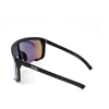 Bilde av TROPICAL VIBES Oversized Retro Shades Matte Black/Sakura Pink Mirror