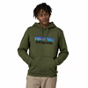 Bilde av PATAGONIA P-6 Logo Uprisal Hoody(Unisex) Torrey Pine Green