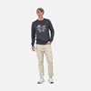 Bilde av ROSSIGNOL Jaquard Crew Neck(M) Onyx Grey