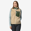 Bilde av PATAGONIA Classic Retro-X Vest(W) Dark Natural w/Torrey Pine Green