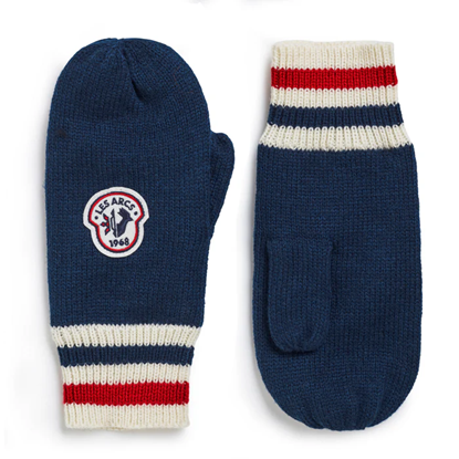 Bilde av LES ARCS Pascale Knitted Mitt Navy